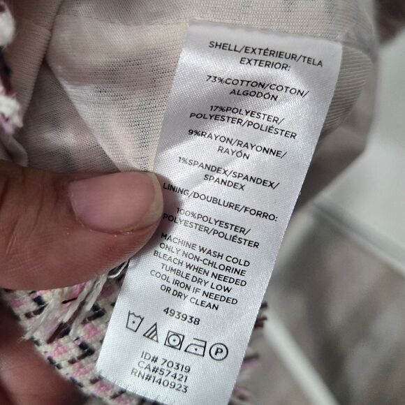 Shein 2 Piece Knitted Shorts And Sweater Striped Sz M - Picture 4 of 11